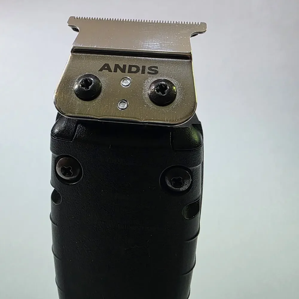 Andis GTX-EXO Cordless Trimmer T-Blade Battery Powered Gray Black Unisex